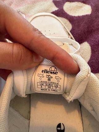 Zapatillas Ellesse Blancas Animal Print