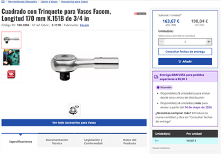 FACOM CARRACA ¾”