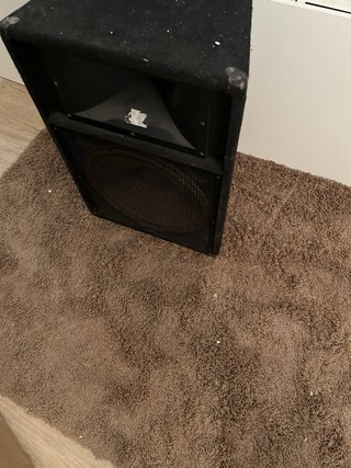 Altavoz Bafle Negro