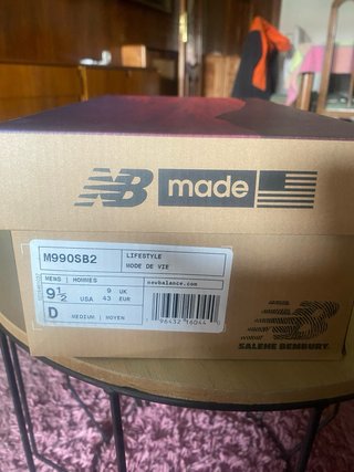 Zapatilla New Balance 990v2 x Salehe Bembury
