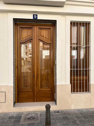 Puerta madera 264x145,5