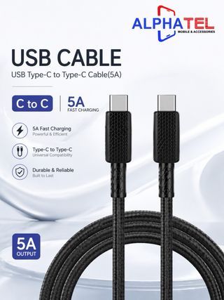 Cable Samsung USB C-C 5A