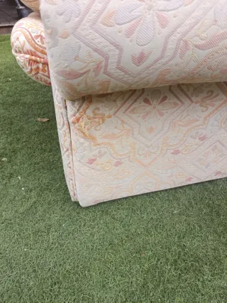 Sofá de 3 plazas estampado