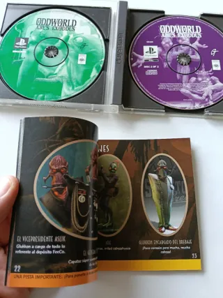 Oddworld: Abe's Exoddus PS1 PAL