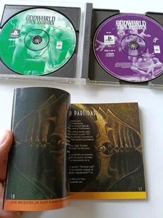 Oddworld: Abe's Exoddus PS1 PAL