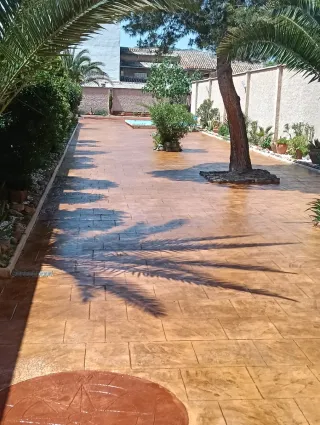 Suelos de hormigón impreso