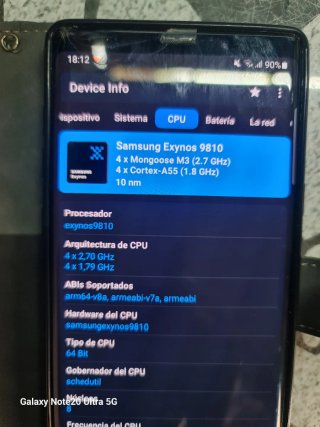 Funda Samsung Note 9 Mandala Gris
