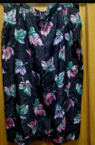 Conjunto Blusa t-L  y Falda t-XL