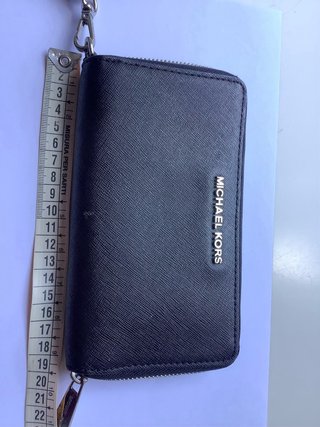 Portafoglio Michael Kors Pelle Saffiano Nero