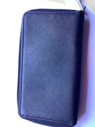 Portafoglio Michael Kors Pelle Saffiano Nero