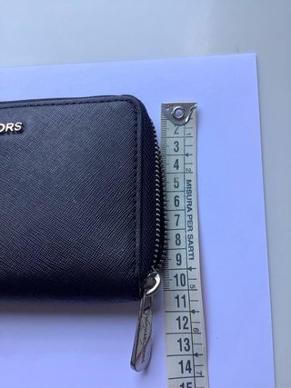 Portafoglio Michael Kors Pelle Saffiano Nero