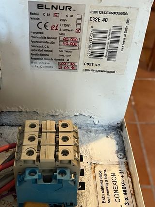 Caldera eléctrica Abarrón