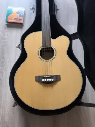 Bajo Electroacústico Harley Benton HBB35NTFL