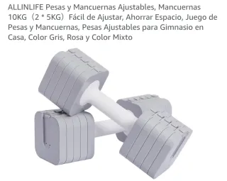 Mancuernas ajustables