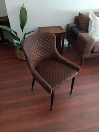 Sillas comedor antelina marrones