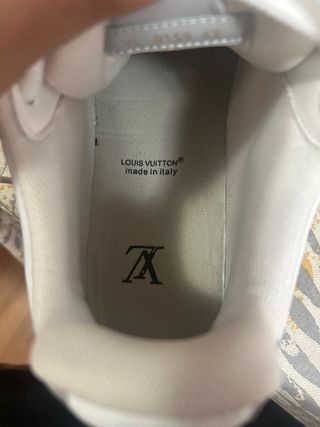 Zapatos Louis Vuitton Skate Grises y Blancos
