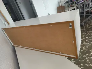 Mueble de salón blanco