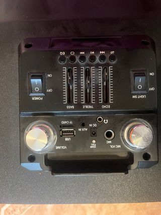 Altavoz Bluetooth Negro