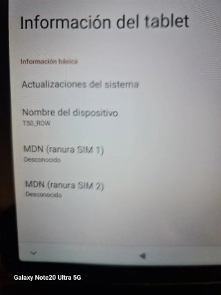 Teckast T50 Tablet Negra