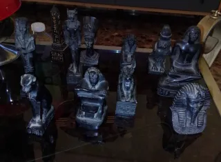 Coleccion figuras de piedra egipcias