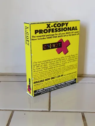 Microbox per X-Copy Professional Amiga Cachet Soft