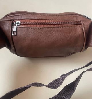 Marsupio vera pelle marrone