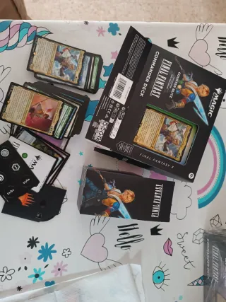 Magic Commander Final Fantasy Tidus abierto inglés