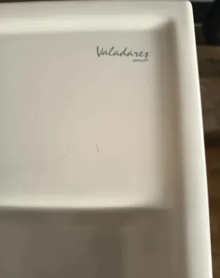 Lavabo Valadares Porcelana Blanco