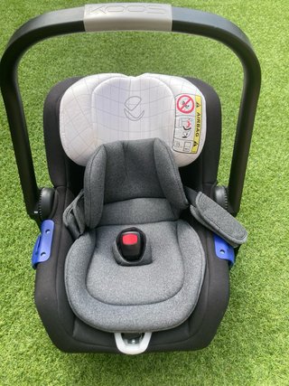 Trio, Silla Carro bebé Jane Moon gris con 2 bolsos