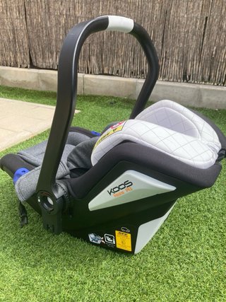 Trio, Silla Carro bebé Jane Moon gris con 2 bolsos