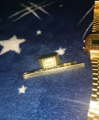 Lote  Retro-vintage, reloj anillo pisa corbatas