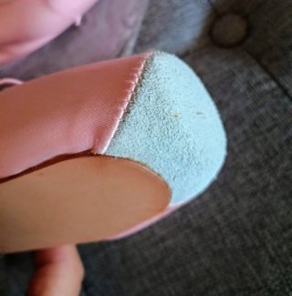 Scarpe da punta danza balletto in raso rosa Daniel