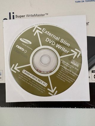 Grabadora DVD Externa Samsung Slim SE-S084 nueva.