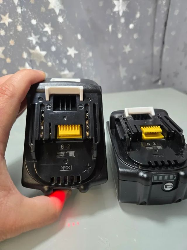 2 Baterías Makita 18V 6.0Ah Lithium-Ion nuevas