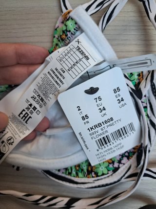 Bikini Tezenis fantasia floreale/zebrata