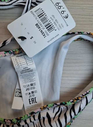 Bikini Tezenis fantasia floreale/zebrata