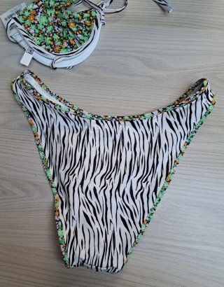 Bikini Tezenis fantasia floreale/zebrata
