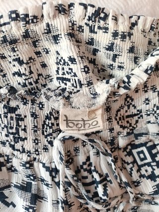 Pantalón palazzo estampado