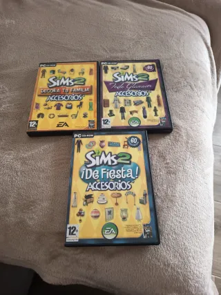 Los Sims 2 Accesorios (3 Packs)
