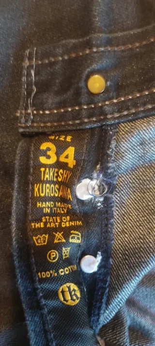 Takeshi Kurosawa Jeans Talla 34