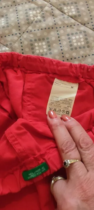 Pantaloni premaman Benetton Rossi