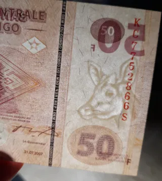 🇨🇩 Billetes Congo