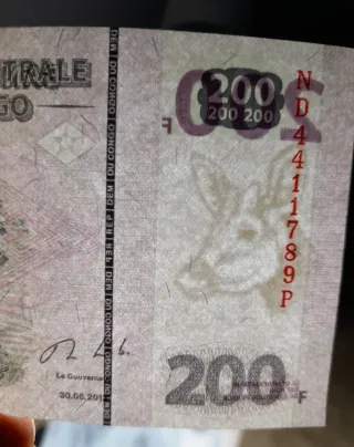 🇨🇩 Billetes Congo