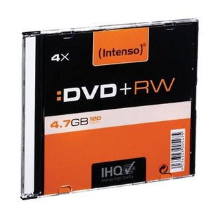 DVD+RW Intenso 4.7GB 120min Slim (10pz) NUOVI