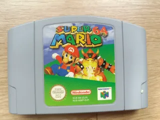 Cartucho Super Mario 64 Nintendo 64 PAL