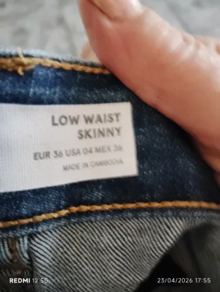 Pantalones vaqueros chico talla 36