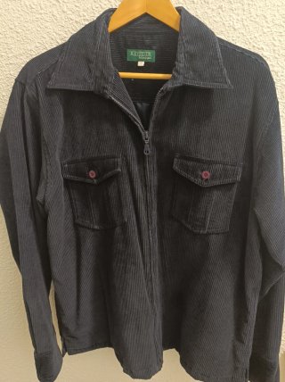 Chaqueta de pana azul