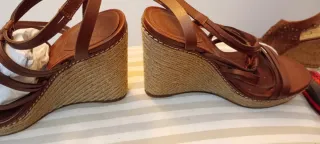 Sandalias Massimo Dutti Marrones