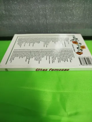 Libro antiguo antigüedades vintage Citas Famosas .