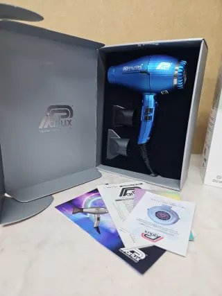 Parlux DIGITALYON Secador de Pelo Azul